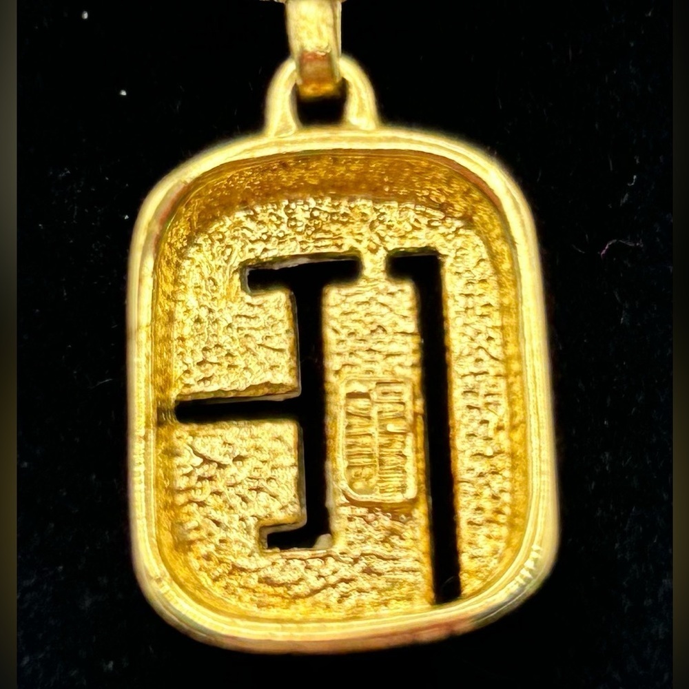 Balmain Logo Necklace - Picture 3 of 6